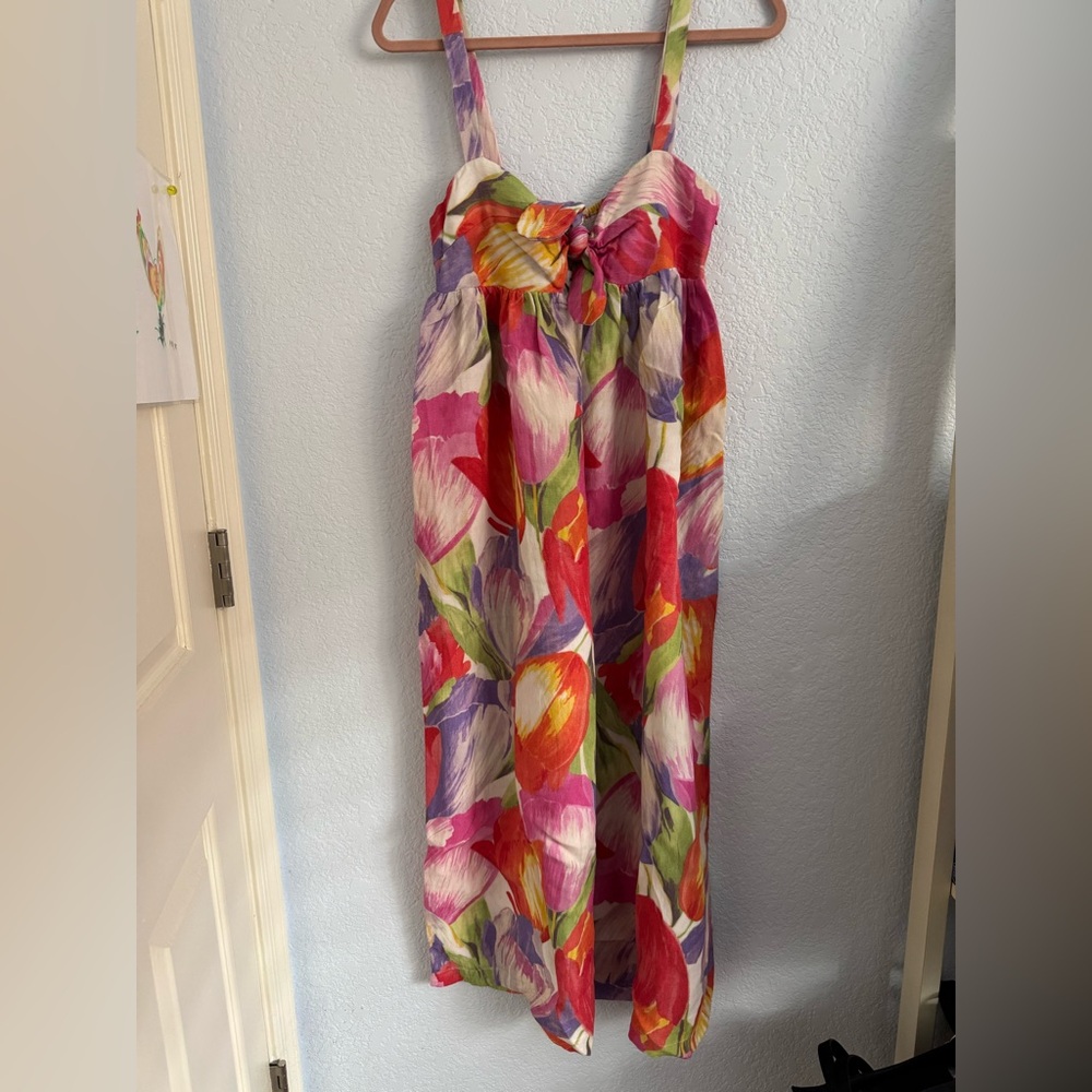 Colorful Floral Maxi Dress